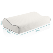 FIZFIT.COM AT HOME Memory Foam Orthopaedic Pillow